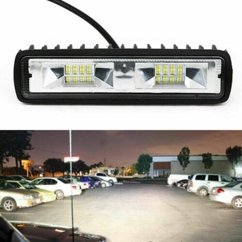 Work Light Bar 18W LED Headlights 12V 3030SMD 16LED For Truck Tractor SUV Boat Car Led Headlights Lighting Spot Working Bar