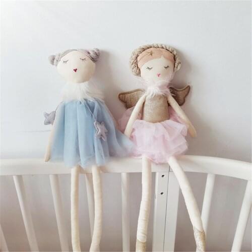 50cm Long-legged Nordic Children Soothing Doll Cute Plush Toy Cute Baby Sleep Comforting Doll Plush Animal Toy Home Decoration