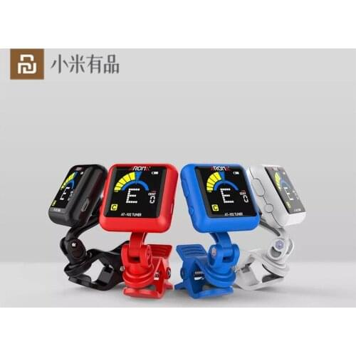 Acoustic Guitar Tuner LCD Display Violin Ukulele Bass Tuner Rotatable Clip-on Tuner Musical Instruments From Xiaomi Youpin