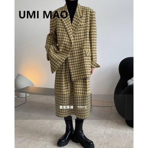 UMI MAO Women's Trouser Suits In A Cage