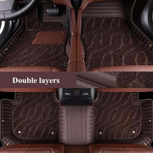 High quality! Custom special car floor mats for BMW 5 Series Gran Turismo F07 2017-2010 durable waterproof double layers carpets