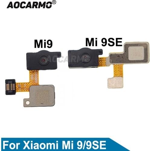 Aocarmo For Xiaomi 9 9SE Mi 9 mi9se Home Button Touch ID Fingerprint Sensor Flex Cable Replacement Part