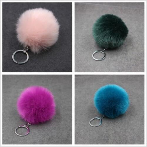1PCS Multicolor Plush Key Chain Party Favors Gifts Family Friend Baby Souvenirs Birthday Valentines Day Gift Festive