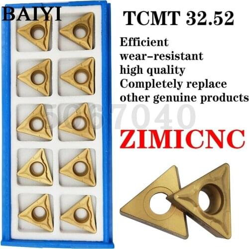 TCMT16T304 TCMT16T308 ZM6020/ZM5115 Carbide insert External turning tool turning insert CNC lathe tools hard alloy insert TCMT