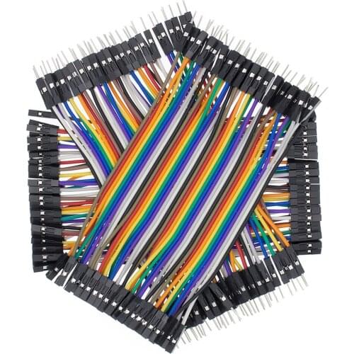 2.54mm Dupont Line 20cm 10cm 40Pin Male to Male+Female to Male + Female to Female Jumper Wire Dupont Cable DIY KIT