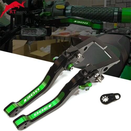 3D Rhombus Parking Brake Levers For KAWASAKI J300 j300 2014-2021 2015 2016 Motorcycle Brake Clutch Automatic Lock Levers
