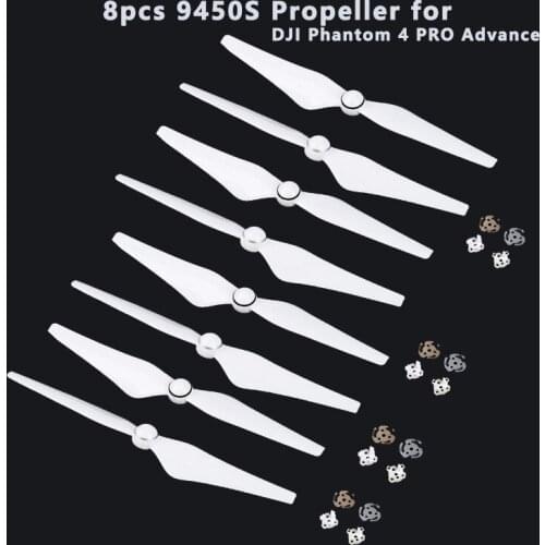 8pcs 9450S Propeller for DJI Phantom 4 PRO Advanced Drone Quick Release Props Blade Wing Fans Spare Parts Replacement Accessory