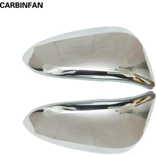 ABS Chrome Body Side Mirror Cover Trim Molding Exterior 2pcs/set for 2013 2014 TOYOTA RAV4 RAV 4