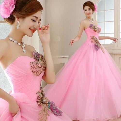 AIJINGYU dresses party long simple wedding belt bride dress WK221