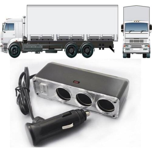 60w 60 watts 24 v reduce to 12 v truck on-board power supply voltage converter , 24v convert 12 v three holes truck outlet