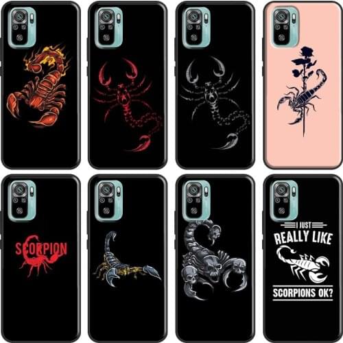 Scorpio Scorpion animal For Xiaomi Redmi Note 9 8 Pro 8T 9S 7 6 K40 10 Pro Case For Redmi 9A 8A 7A 9T 9C 9 Coque