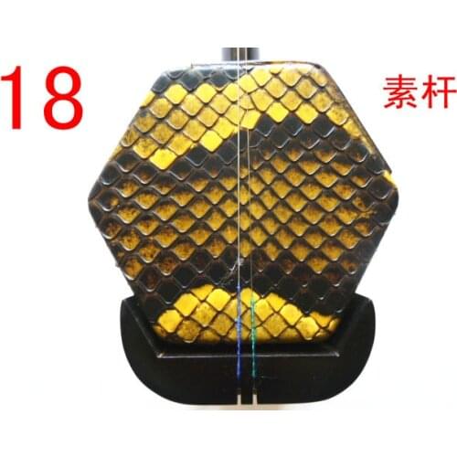 Ebony erhu Instruments Professional Stringed instrumento Chinese Dragon Violin Fiddle China Musical Instrument Ethnic Huqin New