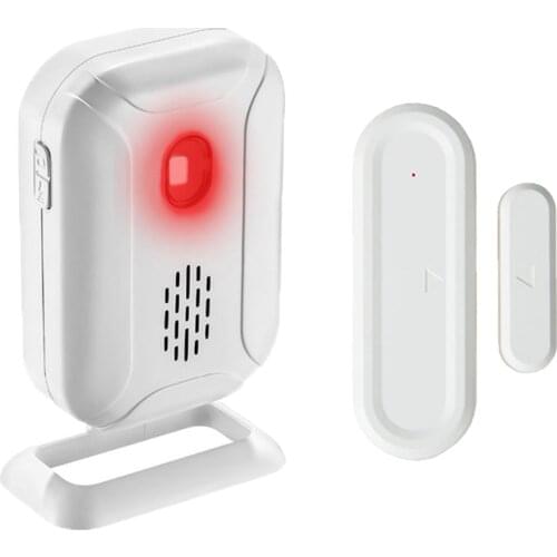 918ft/280m Door Window Security Magnetic Sensor Alarm Door Open Entry Detector Split Welcome Chime Bell for Store Shop Home