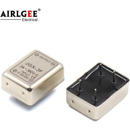 JGX-3F 3A 380V small pin solid state relay DC-AC DC control AC