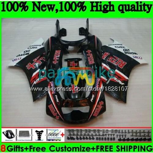 Body For SUZUKI RGV250 SAPC VJ22 92 93 94 95 96 66BS.33 RGV-250 RIZLA red VJ21 VJ 22 RGV 250 1992 1993 1994 1995 1996 Fairing