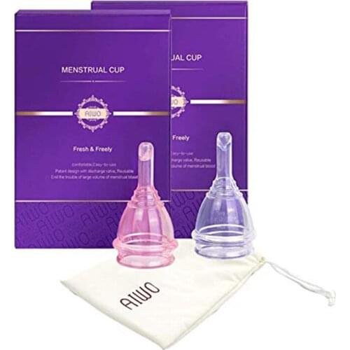 Medical Professional Women Lady Period Cup Medical Grade Silicone Menstrual Cup Feminine Hygiene Menstrual Cup Period Copa