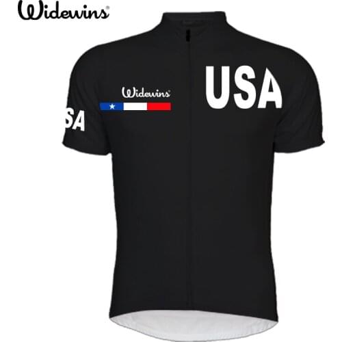 2017 Men USA Cycling Jersey Comfortable Bike jersey Outdoor cycling clothing free shipping quick dry 8004
