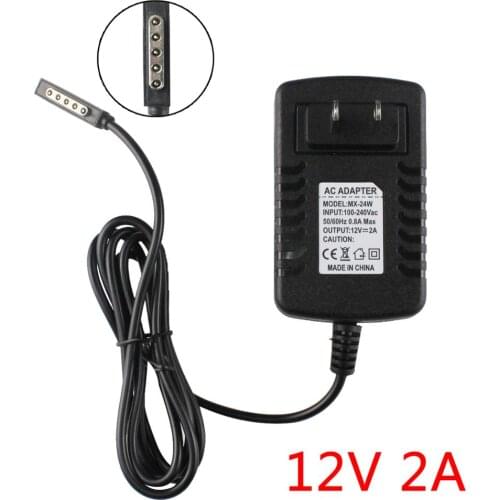 New AC Adapter Power Supply for Microsofe Surface 2/RT Tablet 12V 2A