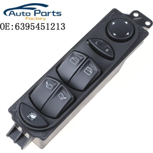 New Power Master Electric Window Switch Fits for Benz Viano 2004-2013 6395451213 A6395451213