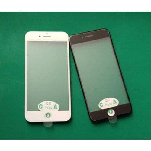 20pcsTop AAA+ cold press 3 in 1 Front Screen Glass With Frame OCA For iphone 8 7 plus 6 6s plus 5 5s 5c repair Replacement