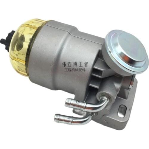 For Doosan Daewoo DX55 60 75-9C excavator oil-water separator assembly diesel filter element hand oil pump seat