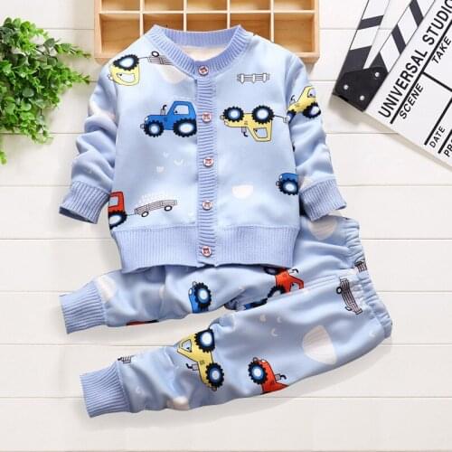 2021 Baby Girl Clothes Tracksuit Outfits Clothing Sets Girl Suits Coat+Pant 2 Pieces Clothes For Newborns Children Clothes 0-2Y