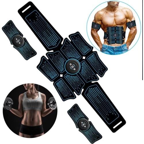 EMS Muscle Stimulator ABS Abdominal Belt Electrostimulator Muscular Exercise Home Gym Hip Trainer Equipment Electrostimulation