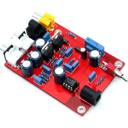 TDA1543 + CS8412 DC12V Fiber Coaxial Decoder Decoder Board YJ0085