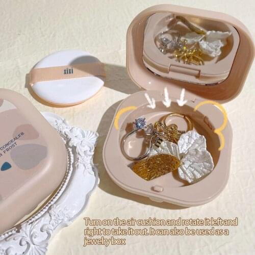 XiXi Air Cushion Brighten Concealer Waterproof Concealer Cosmetic BB Cream Long-Lasting Oil Control Don't Take Off Makeup TSLM1