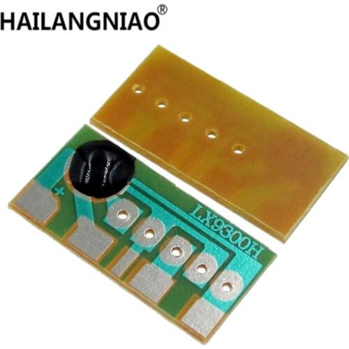 10PCS LX9300 Alice Song Music Voice Module Tone Control Board Loop Play IC Sound Chip 3.0V-4.5V