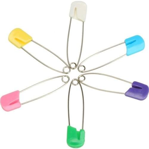 5pcs /10pcs Candy Colour Large Pin Random Color