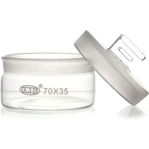 70x35mm Glass Weighing Bottle In Low Form Glass Weighing Specific Gravity Bottle