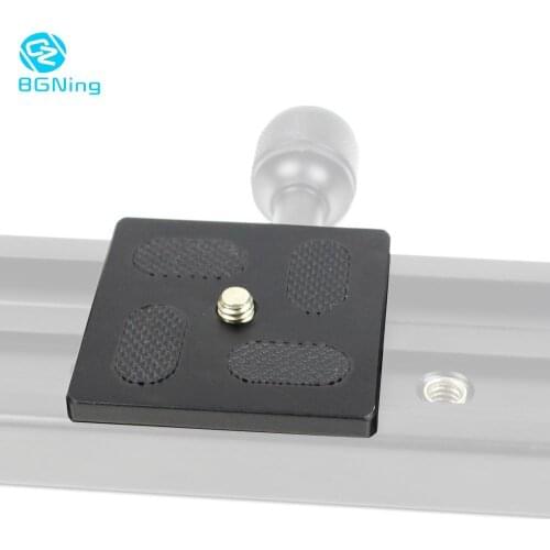 Aluminum Universal Quick Release Plate w/ 1/4 Screw for KS1 KB1A KB1 KJ KB-0 QR-0 QR-1 KS Tripod Head QR Plate for DSLR Cameras
