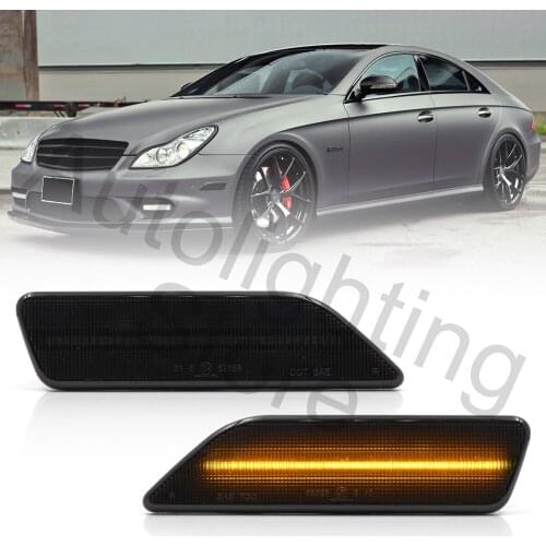 For Mercedes Benz CLS-Class W219 C219 2006 2007 2008 2009 2010 2011 Led Side Marker Light Lamp Turn Signal Lights OEM#2198200321