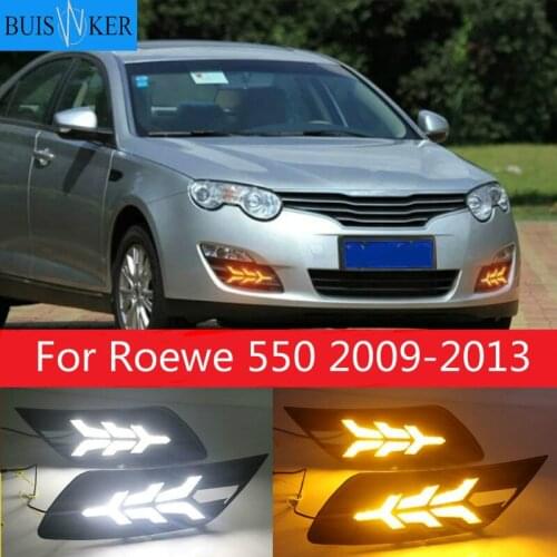 For Roewe 550 2009-2013 daytime light car accessories LED DRL headlight for Roewe 550 fog light