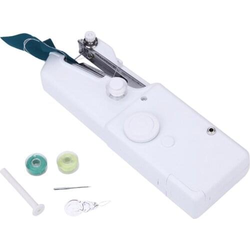 Mini Portable Handheld sewing machines Stitch Sew needlework Cordless Clothes Fabrics Electric Sewing Machine Stitch Set
