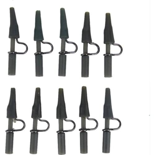 10/20pcs Outdoor Safety Lead Clips Kit Carp Fishing Accessories for Fishing Tackle Equipment Line Tool Fastening the Line Pesca