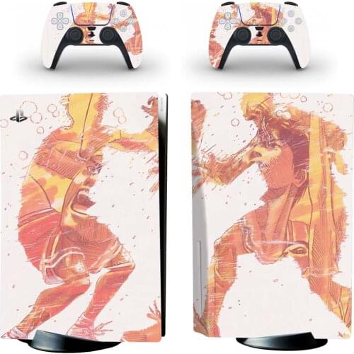 SLAM DUNK PS5 Standard Disc Skin Sticker Decal Cover for PlayStation 5 Console and 2 Controllers PS5 Skin Sticker