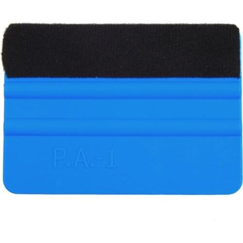 New Car vinyl film wrapping tools squeegee with felt soft wall paper scraper mobile screen protector install squeegee tool
