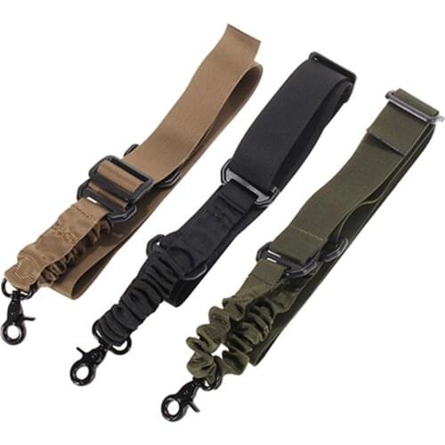 Camping equipment outdoor multifunctional single-point adjustable climbing and hiking sling system hook buckle rope