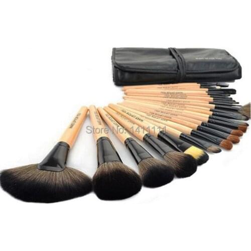 Wholesale DHL Free Shipping 24pcs in 1 Pro Foundation blush Eyeshadow Eyebrow brush Makeup For YOU Makeup Brushes Set Kit MB74