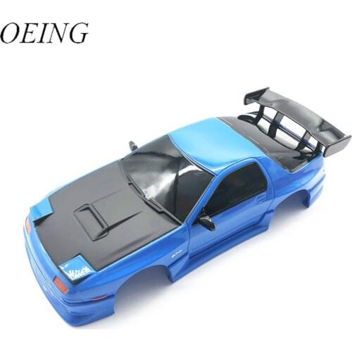 Plastic Mosquito Car Body Shell RX7FC for MINI-Z MINI-Q SZ DRZ MINI-D IW04 Wheelbase 90mm RC Car Upgrade Parts and Accessories