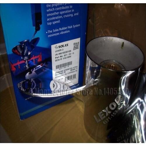 Quality Stainless Steel Outboard Propeller For Suzuki 2 stroke 150-300hp outboard motor parts propeller Model No.15.3*19