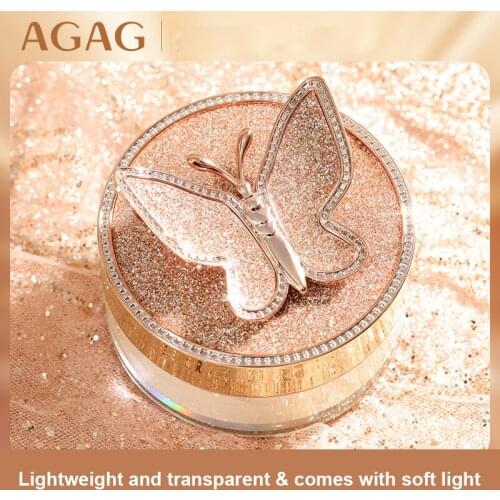 Butterfly Loose Powder Firm Pores Oil Control Setting Powder Concealer Face Smooth Makeup maquillaje Beauty Dropshipping TSLM1