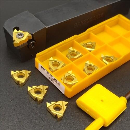 SER1616H16 SER2020K16 SER2525M16 SER1212H16 External Thread Turning Tool CNC Tool Holder Turning Tool MMT16ER Carbide Insert