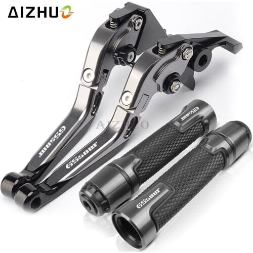 Motorcycle Brake Clutch Levers Handle Grips For Suzuki GS500F GS500 F 500F 2004-2009 2005 2006 2007 2008