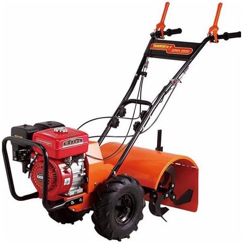 Garden Tools 7.5 HP 170 F Gasoline Engine Walking Tractor Rotary Tiller, Walking Cultivator
