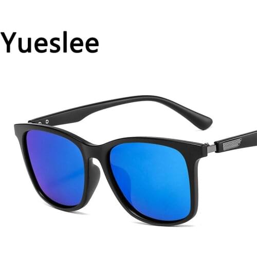 46666 Polarized Sunglasses Plastic Titanium Retro Luxury Sunglasses Men Women Fashion Shades Uv400 Vintage Glasses Men Sunglasse