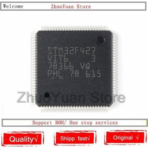 1PCS/lot New original STM32F427VIT6 STM32F427 VIT6 LQFP-100 IC chip