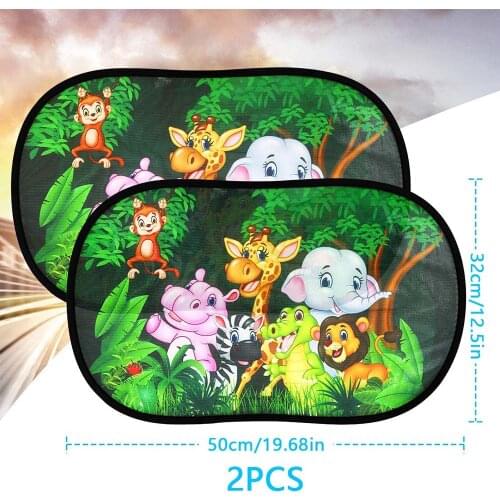 2pcs Window Sunlight Protective Shade Shade Car Sunlight Shade For Kid Baby Pet Windscreen Car